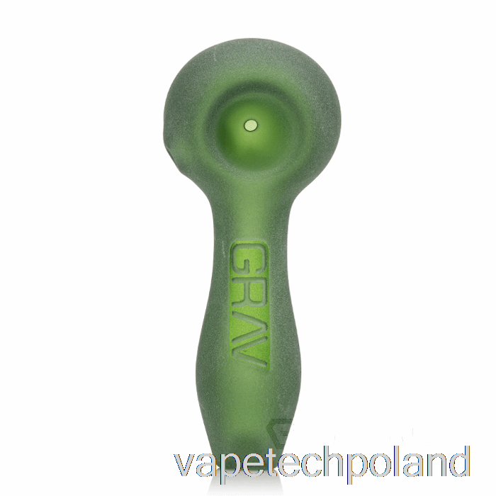Vape Shop Warszawa Grav Piaskowana łyżka Zielona